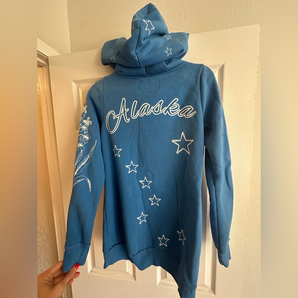 Blush Alaska Fireweed Hoodie Rebel Yell Superfluous